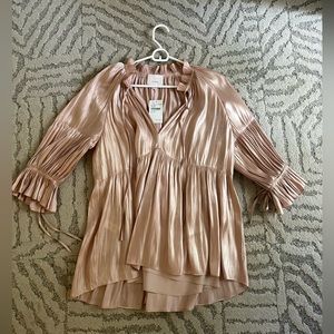 Cinq á sept light pink blouse